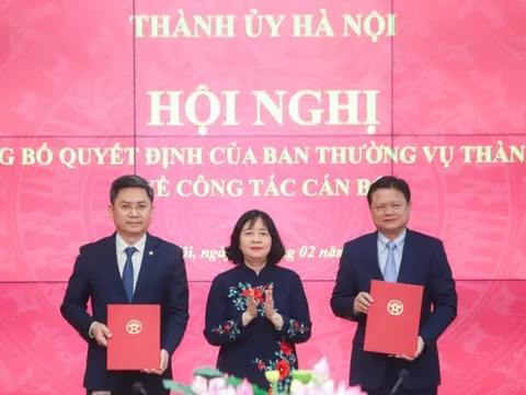 Phó Chủ tịch UBND Thành phố Hà Minh Hải được phân công làm Trưởng ban Tổ chức Thành uỷ Hà Nội