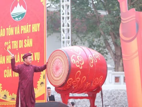 Khai hội Tản Viên Sơn Thánh và Khai trương du lịch huyện Ba Vì năm 2025