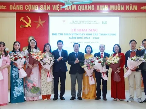 Hà Nội: 105 giáo viên trung học phổ thông thi dạy giỏi cấp Thành phố
