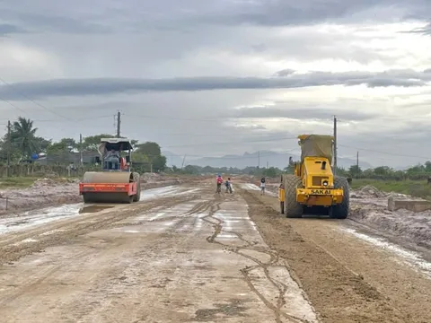 Dự án đường Hòn Lan – Tân Hải gặp nhiều khó khăn trong quá trình thi công