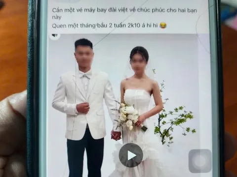 Vụ vợ đi XKLĐ, chồng ở nhà chụp ảnh cưới với cô gái khác: “Chúng tôi vẫn chưa ly hôn”