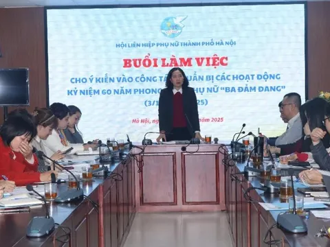 Tổ chức cầu truyền hình chính luận nghệ thuật "Sáng mãi truyền thống phụ nữ Ba đảm đang“