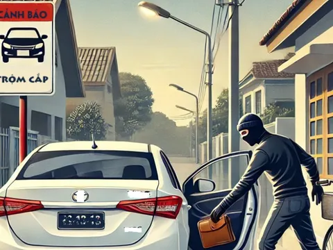 Để ô tô ngoài đường, bị kẻ gian mở cửa trộm tiền trong xe