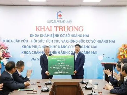Vietcombank đồng hành cùng Bệnh viện Đại học Y Hà Nội