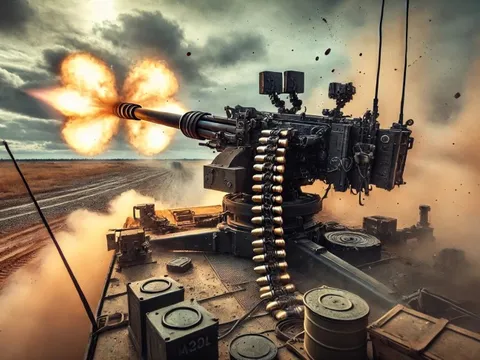 Súng máy xích M230LF: Bước đột phá của kho vũ khí hiện đại