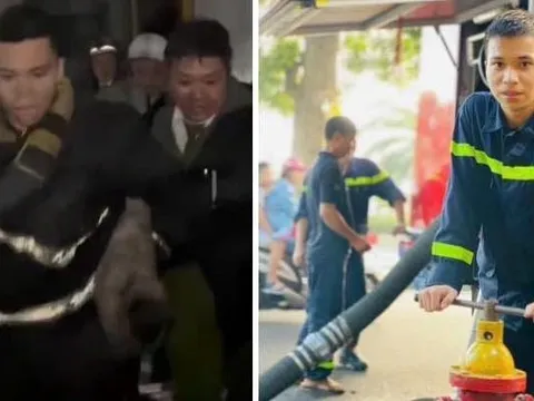 Ba nạn nhân mắc kẹt trong đám cháy lúc Giao thừa gặp mặt cảm ơn cảnh sát cứu nạn