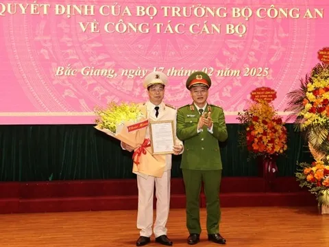Đại tá Nguyễn Quang Vinh làm Giám đốc Công an tỉnh Bắc Giang
