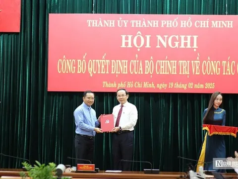 Bí thư Tỉnh ủy Long An làm Phó Bí thư Thành ủy Tp.HCM