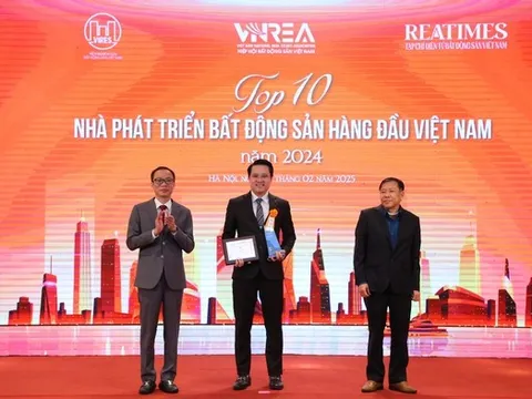 Caraworld, KN Cam Ranh lập "hat-trick" giải thưởng thương hiệu bất động sản dẫn đầu năm 2024-2025