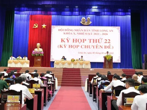 HĐND tỉnh Long An: Triển khai các giải pháp đột phá, phấn đấu tăng trưởng hai con số