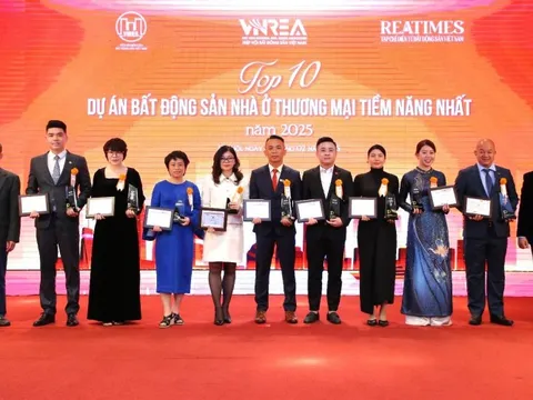 Hanoi Melody Residences nhận giải thưởng Dự án tiềm năng nhất năm 2025