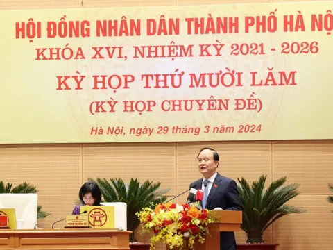 Hà Nội "chốt" nội dung kỳ họp chuyên đề HĐND Thành phố