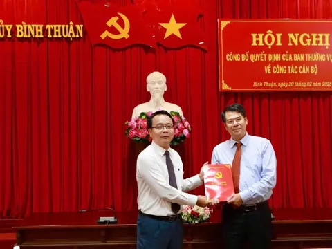Bình Thuận: Giám đốc Sở GTVT làm Bí thư huyện uỷ Tánh Linh
