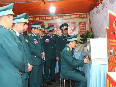 Sư đoàn 361 tổ chức Hội thi giáo viên, mô hình học cụ năm 2025