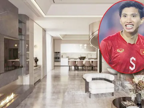 Hậu vệ Đoàn Văn Hậu "lộ diện" nhà mới siêu sang