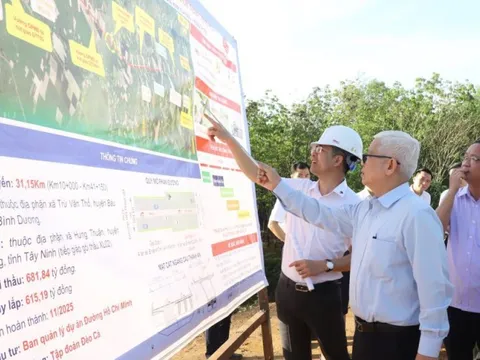 Thông xe kỹ thuật đường Hồ Chí Minh đoạn qua Bình Dương trước ngày 30/4