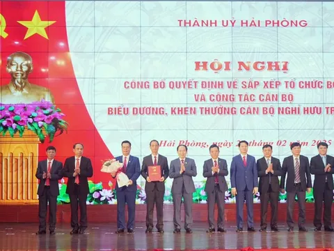 Hải Phòng bổ nhiệm lãnh đạo các sở sau khi hợp nhất