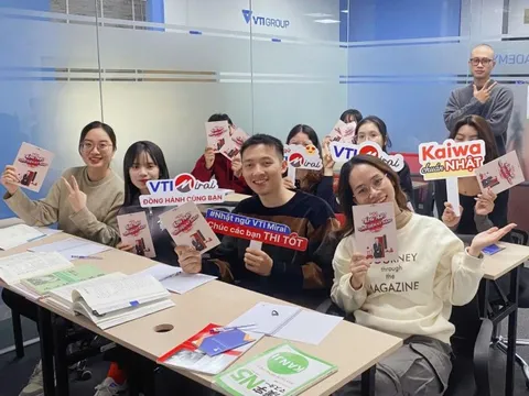 VTI Mirai khai giảng lớp tiếng Nhật JLPT N5 Offline đầu tiên của năm mới