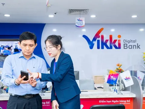 Vikki Digital Bank tấp nập đón khách tới giao dịch