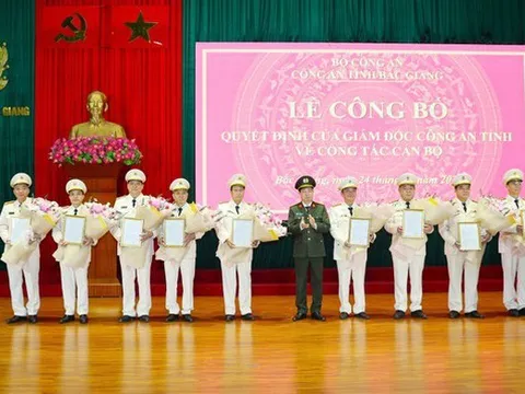 Bắc Giang: 13 lãnh đạo công an cấp phòng, huyện xin nghỉ hưu trước tuổi