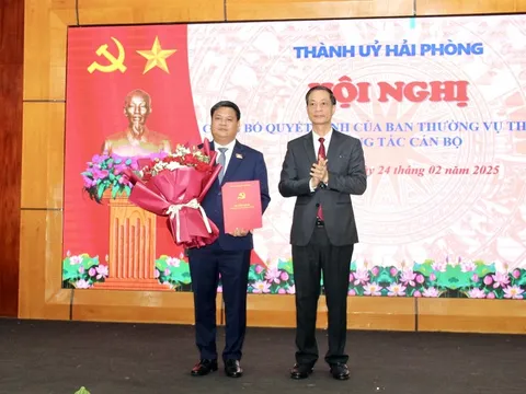 Hải Phòng: Kiện toàn cán bộ lãnh đạo tại nhiều quận, huyện
