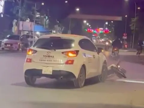 Vụ ô tô kéo lê xe máy 3km ở Vĩnh Phúc: Xuất hiện tình tiết bất ngờ