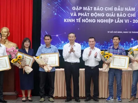 Phát động Giải báo chí kinh tế nông nghiệp lần thứ VI năm 2025