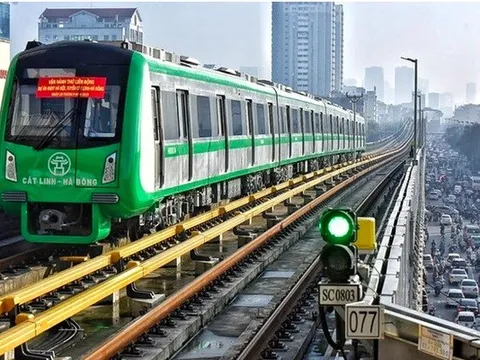 Đường sắt Cát Linh - Hà Đông gặp sự cố