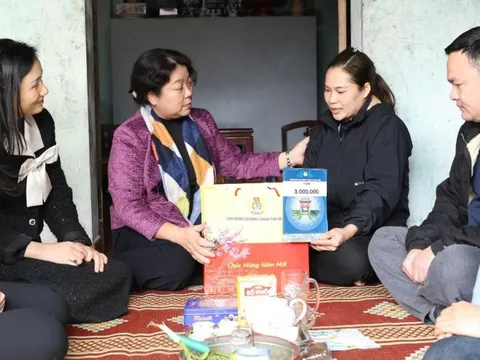 1.000 nữ đoàn viên khó khăn được thăm hỏi, hỗ trợ nhân dịp 8/3