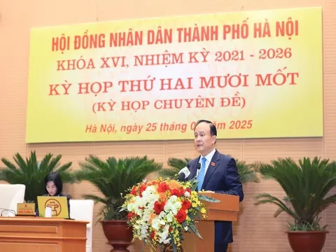 HĐND thành phố Hà Nội khai mạc kỳ họp thứ 21: Cụ thể hoá chủ trương, chỉ đạo về tinh gọn tổ chức bộ máy