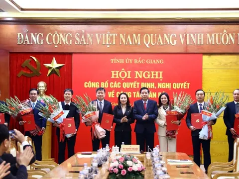 Bắc Giang có tân Chủ nhiệm Ủy ban Kiểm tra Tỉnh ủy