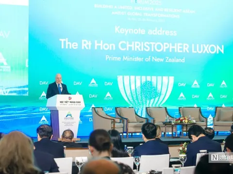 Thủ tướng Christopher Luxon: Hy vọng nhà đầu tư ASEAN tới New Zealand nhiều hơn