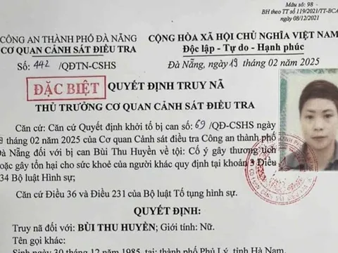 Công an Đà Nẵng truy nã đặc biệt 3 đối tượng