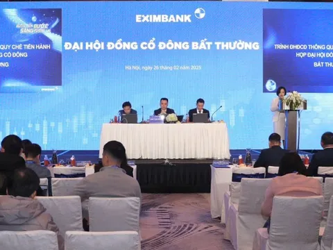 ĐHĐCĐ bất thường Eximbank: Bầu bổ sung thành viên BKS, bàn chuyện sửa điều lệ ngân hàng