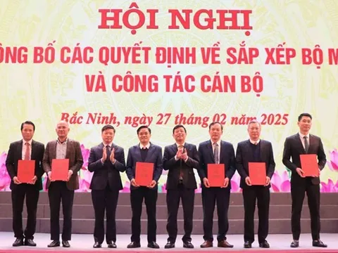 Bắc Ninh bổ nhiệm nhiều lãnh đạo sở, ngành sau sắp xếp