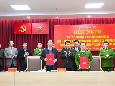 Chuyển giao nhiệm vụ quản lý về cai nghiện ma túy sang lực lượng công an