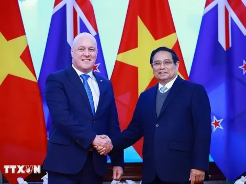 Việt Nam và New Zealand nâng cấp quan hệ lên Đối tác Chiến lược Toàn diện