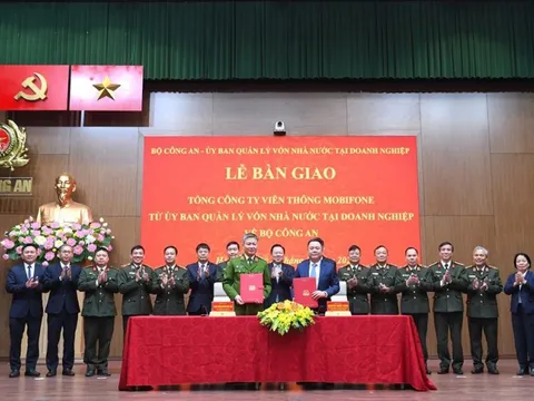Chính thức bàn giao MobiFone về Bộ Công an