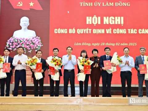 Lâm Đồng: Điều động, bổ nhiệm nhiều cán bộ chủ chốt