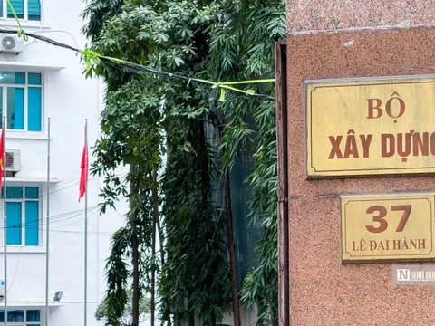 Bộ máy của Bộ Xây dựng từ 1/3