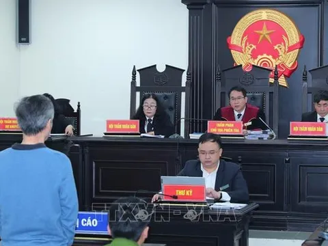 Bị cáo Trương Huy San lĩnh án 30 tháng tù