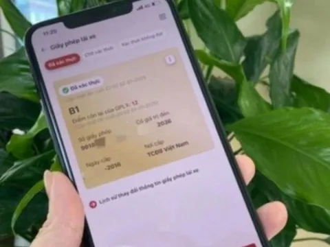 Cảnh báo thủ đoạn giả danh công an lừa đảo tích hợp điểm giấy phép lái xe