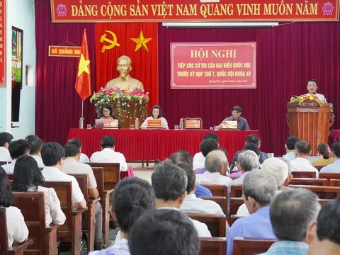 Quy định việc tiếp xúc cử tri của đại biểu Quốc hội, đại biểu Hội đồng nhân dân