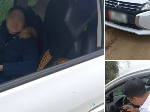 Công an vào cuộc điều tra vụ nhóm người bán sữa bất thường ở Nghệ An