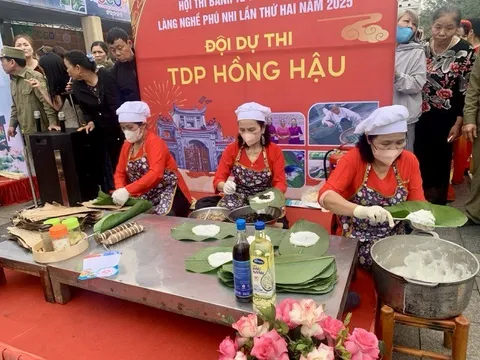 Sơn Tây: Tưng bừng Hội thi bánh tẻ truyền thống Phú Nhi lần thứ 2