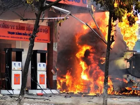 Khuyến cáo an toàn PCCC đối với cửa hàng kinh doanh xăng dầu