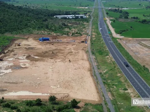 Trạm dừng nghỉ Cao tốc Vĩnh Hảo – Phan Thiết có nguy cơ phải di dời vị trí