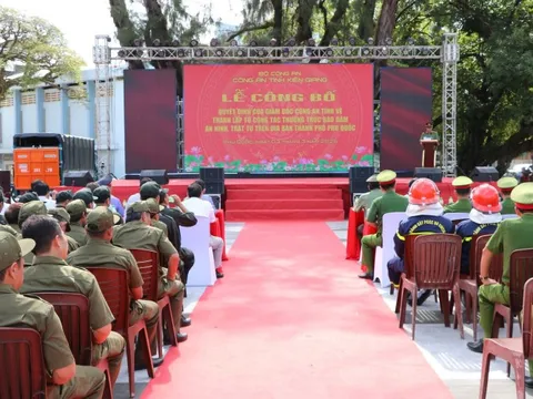 Kiên Giang thành lập tổ công tác bảo đảm ANTT trên địa bàn Tp.Phú Quốc