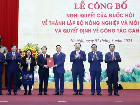 Bộ NN&MT phải đổi mới tư duy xây dựng thể chế, ngắn gọn, rõ ràng, triển khai được ngay