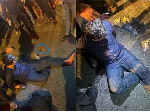 Bắt đối tượng giả làm khách hàng mua sữa để cướp tài sản